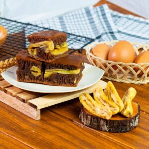 Martabak brownis pisang